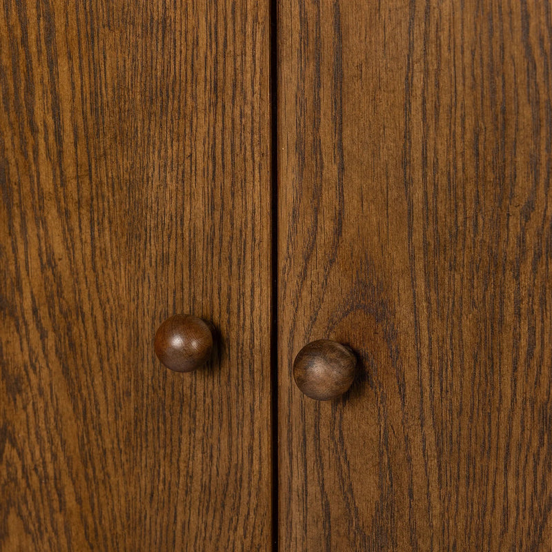 Renaud Dark Toasted Oak Cabinet | ready to ship!
