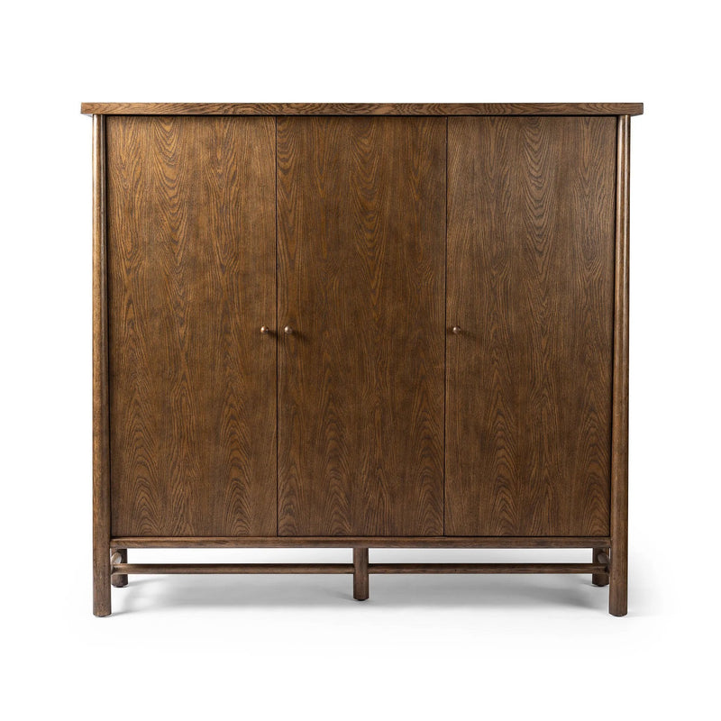 Renaud Dark Toasted Oak Cabinet | ready to ship!