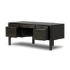 Reza Worn Black Parawood Desk | shipping 7/14/2025