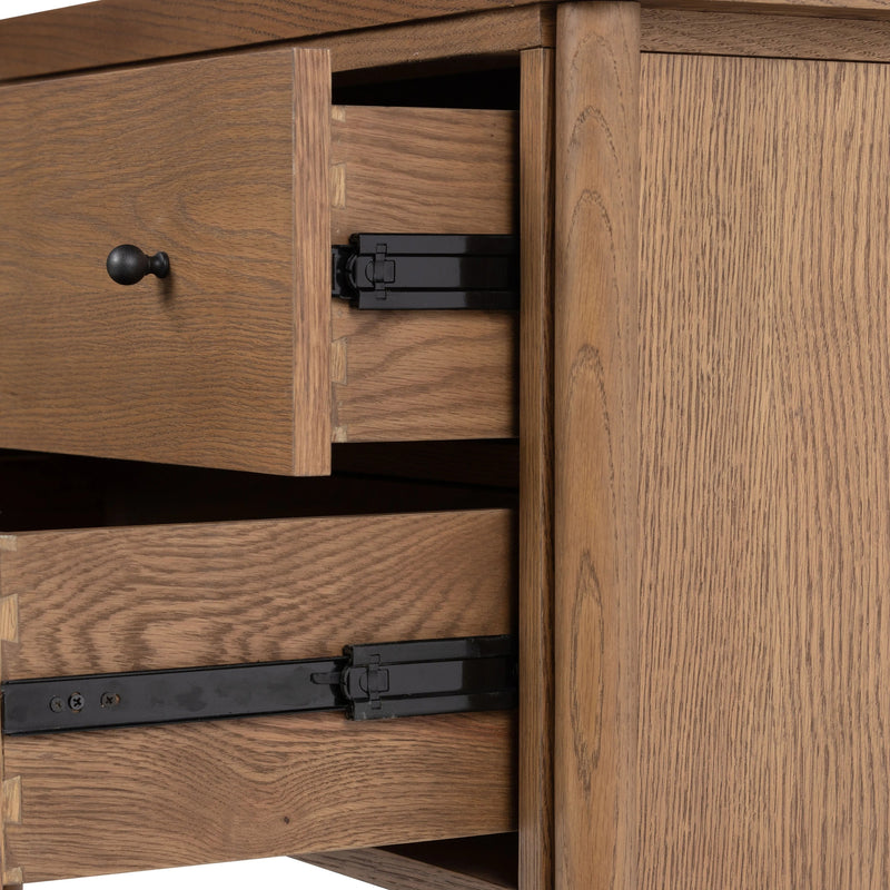 Roark Amber Oak Nightstand | ready to ship!