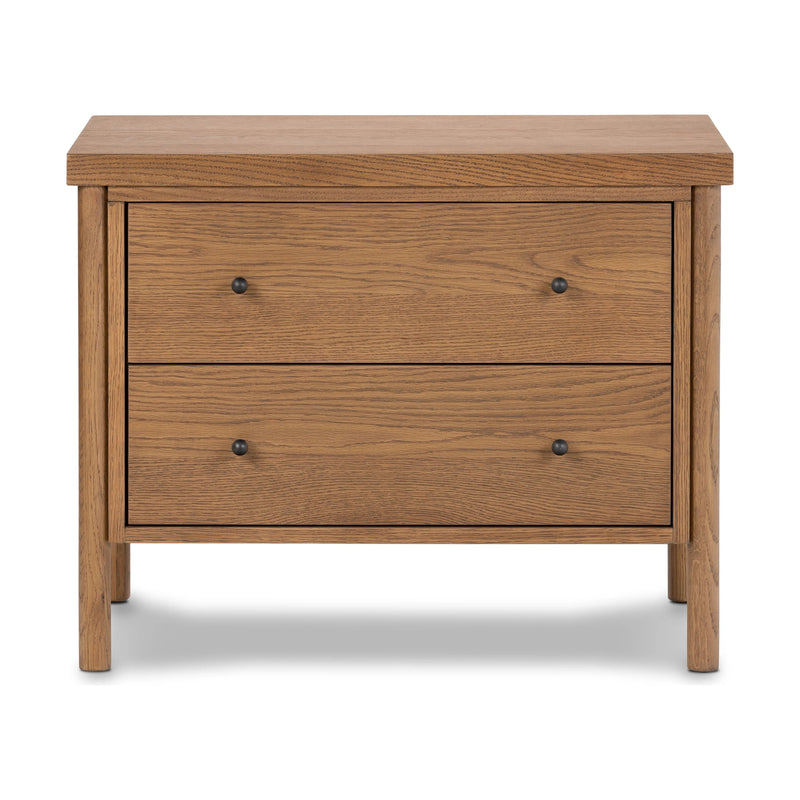 Roark Amber Oak Nightstand | ready to ship!