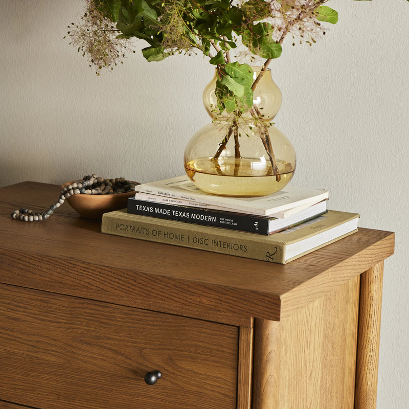 Roark Amber Oak Nightstand | ready to ship!