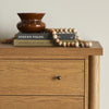 Roark Amber Oak Veneer 6 Drawer Dresser | ready to ship!