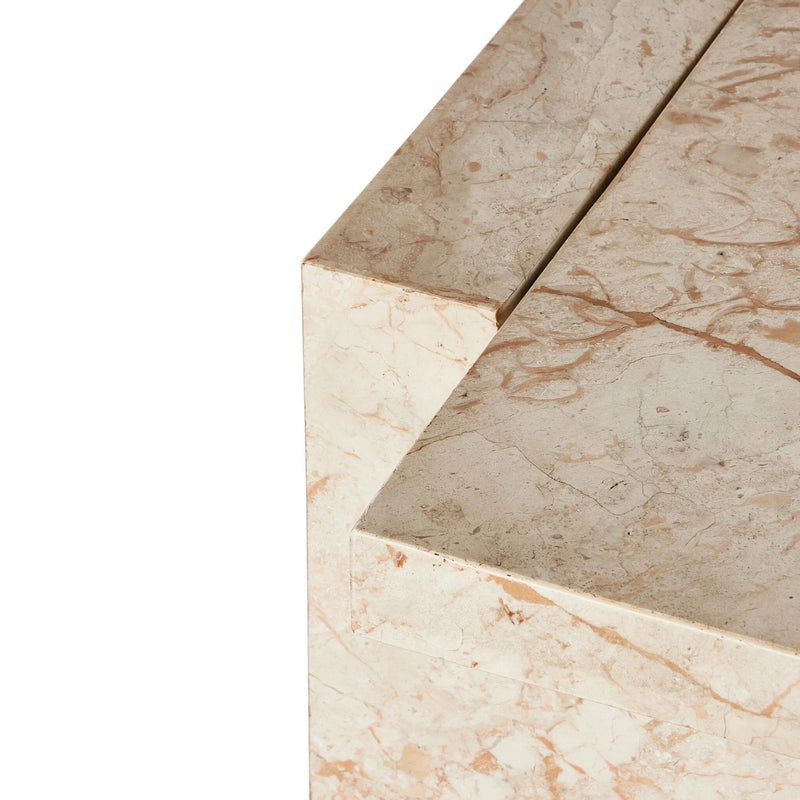 Romano Desert Taupe Marble Console Table | ready to ship!