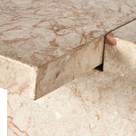 Romano Desert Taupe Marble Console Table | ready to ship!
