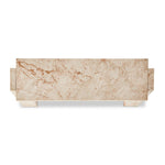 Romano Desert Taupe Marble Console Table | ready to ship!