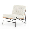Romy Mabel Neutral Fleck Chair | ready to ship!