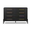 Rosedale Ebony Oak Veneer 8 Drawer Dresser | shipping 7/14/2025