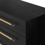 Rosedale Ebony Oak Veneer 8 Drawer Dresser | shipping 7/14/2025