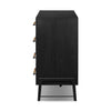 Rosedale Ebony Oak Veneer 8 Drawer Dresser | shipping 7/14/2025