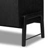 Rosedale Ebony Oak Veneer Media Console | shipping 7/17/2025