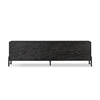 Rosedale Ebony Oak Veneer Media Console | shipping 7/17/2025