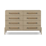 Rosedale Yucca Oak Veneer 8 Drawer Dresser | shipping 7/14/2025