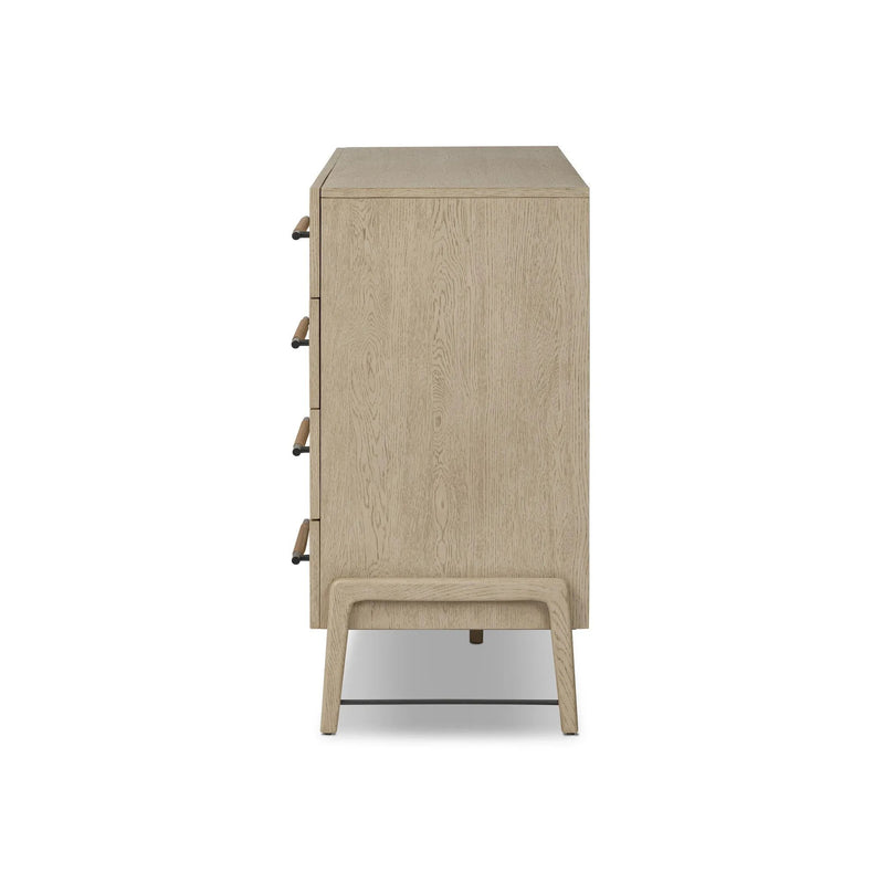 Rosedale Yucca Oak Veneer 8 Drawer Dresser | shipping 7/14/2025