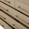 Rosedale Yucca Oak Veneer 8 Drawer Dresser | shipping 7/14/2025