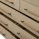 Rosedale Yucca Oak Veneer 8 Drawer Dresser | shipping 7/14/2025