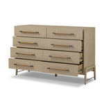 Rosedale Yucca Oak Veneer 8 Drawer Dresser | shipping 7/14/2025