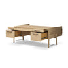 Rosedale Yucca Oak Veneer Executive Desk | shipping 6/19/2025