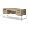 Rosedale Yucca Oak Veneer Executive Desk | shipping 6/19/2025