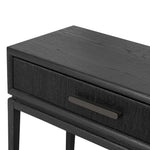 Rosenell Black Oak Veneer Console Table 60" | ready to ship!