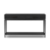 Rosenell Black Oak Veneer Console Table 60" | ready to ship!