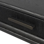 Rosenell Black Oak Veneer Console Table 60" | ready to ship!
