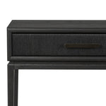 Rosenell Black Oak Veneer Console Table 60" | ready to ship!