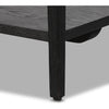 Rosenell Black Oak Veneer Console Table 78" | ready to ship!