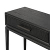 Rosenell Black Oak Veneer Console Table 78" | ready to ship!