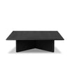 Rosenell Black Oak Veneer Square Coffee Table | ready to ship!