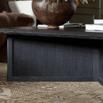 Rosenell Black Oak Veneer Square Coffee Table | ready to ship!
