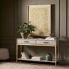 Rosenell Natural Oak Veneer Console Table 60" | ready to ship!