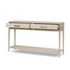 Rosenell Natural Oak Veneer Console Table 60" | ready to ship!