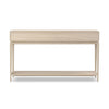 Rosenell Natural Oak Veneer Console Table 60" | ready to ship!