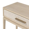 Rosenell Natural Oak Veneer Console Table 60" | ready to ship!