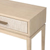 Rosenell Natural Oak Veneer Console Table 78" | ready to ship!