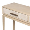 Rosenell Natural Oak Veneer Console Table 78" | ready to ship!
