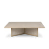 Rosenell Natural Oak Veneer Square Coffee Table | ready to ship!