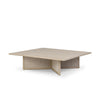 Rosenell Natural Oak Veneer Square Coffee Table | ready to ship!