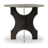 Round Bronze Side Table In Solid Iron | shipping 6/3/2025