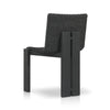 Roxy Faux Black Hyacinth Outdoor Dining Chair | ready to ship!