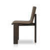 Roxy Faux Dark Hyacinth Outdoor Dining Chair | ready to ship!