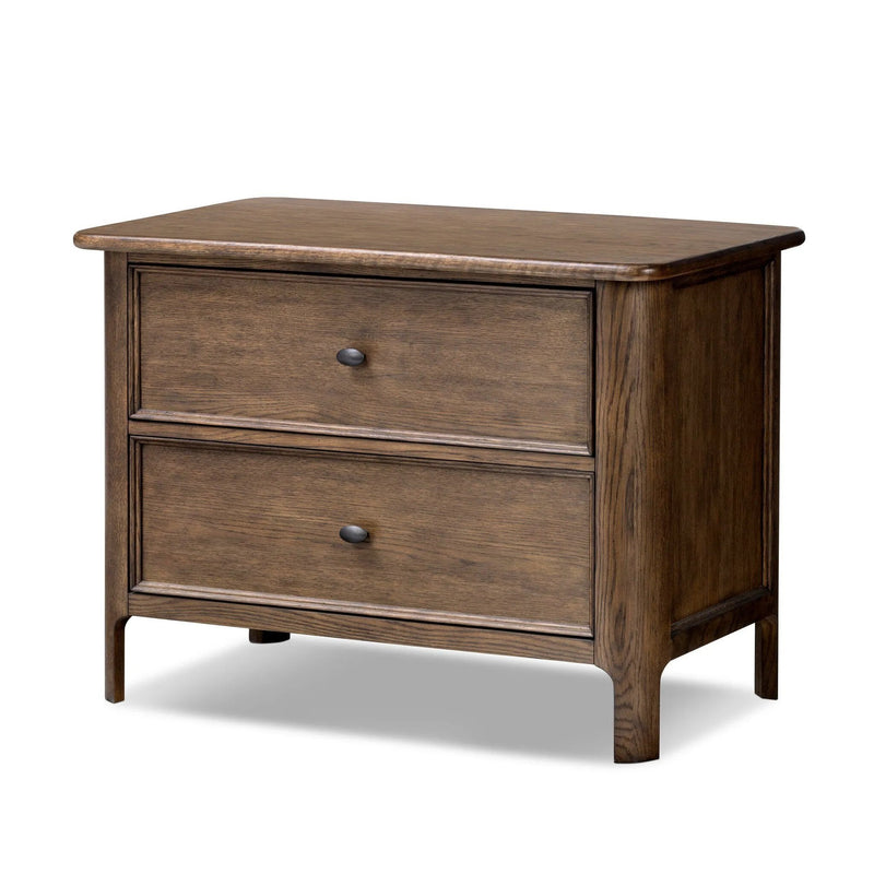 Russ Aged Oak Nightstand | shipping 7/21/2025