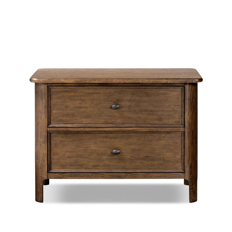 Russ Aged Oak Nightstand | shipping 7/21/2025