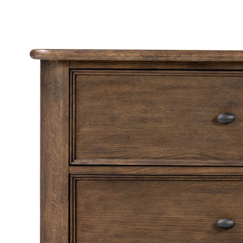 Russ Aged Oak Nightstand | shipping 7/21/2025