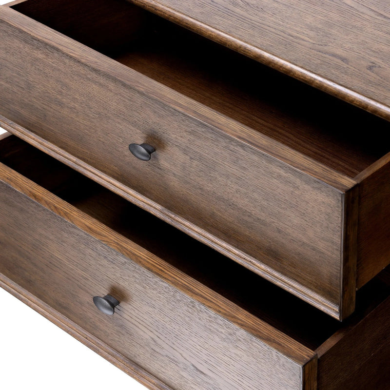 Russ Aged Oak Nightstand | shipping 7/21/2025