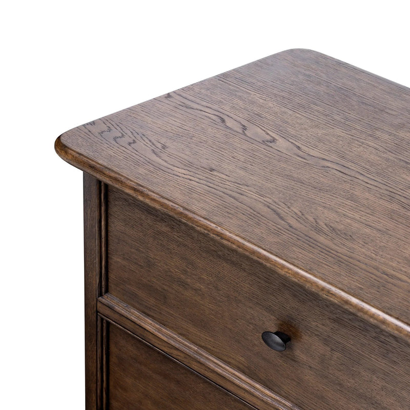 Russ Aged Oak Nightstand | shipping 7/21/2025