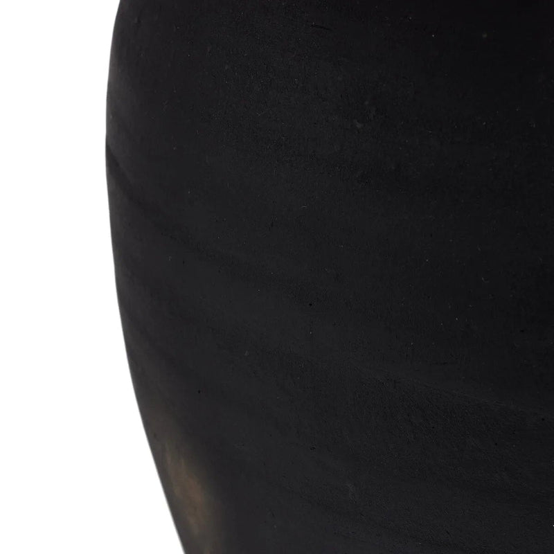Russo Aged Black Terracotta Table Lamp | shipping 10/13/2025