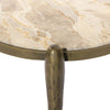 Ruthie Fossil Marble End Table | shipping 6/9/2025