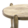 Ruthie Fossil Marble End Table | shipping 6/9/2025